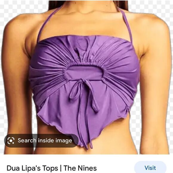 KALEIA TOP - PURPLE - S / PURPLE - Picture 5 of 8